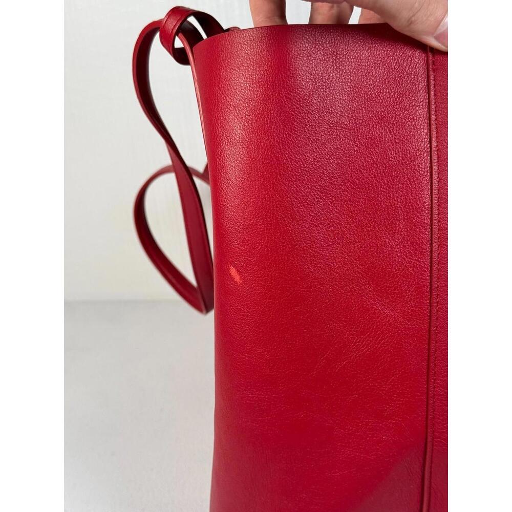 Mansur Gavriel Red Everyday Soft Tote (As Is Condition) - Picture 12 of 16